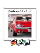 Aufkleber Elektro-Autos fahren wir nur auf dem Rummel!