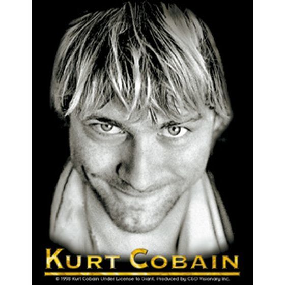 Kurt Cobain Aufkleber Face