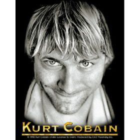 Kurt Cobain Aufkleber Face