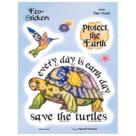 Aufkleber Set Save The Turtles