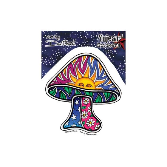 Aufkleber Dan Morris Sun Mushroom