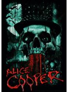 Aufkleber Alice Cooper Bloody Skull