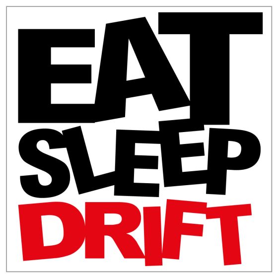 JDM-Aufkleber Eat Sleep Drift