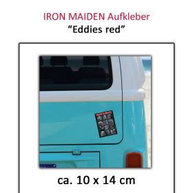 Iron Maiden Aufkleber Eddies blue