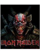 Iron Maiden Aufkleber Senjutsu Back Cover