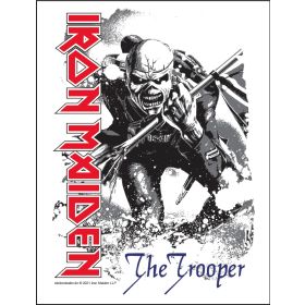 Iron Maiden Aufkleber Trooper s/w