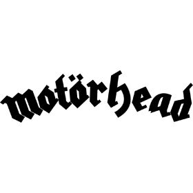 Aufkleber Motörhead Logo schwarz