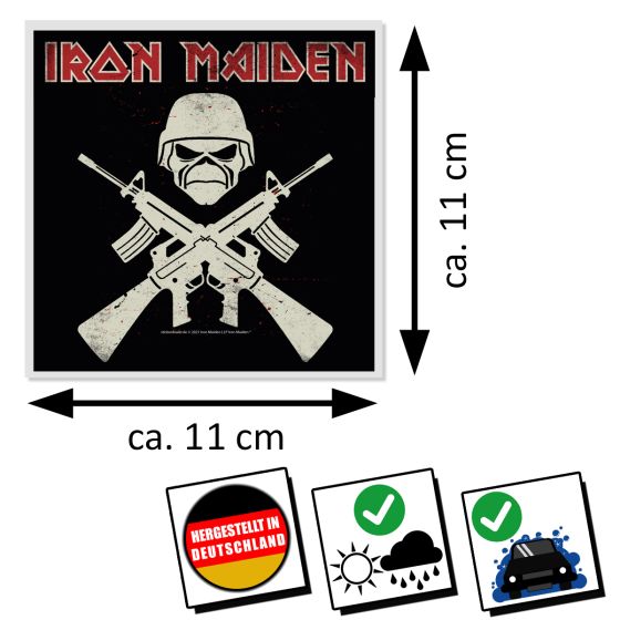 Iron Maiden Aufkleber Matter of Life