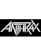 Anthrax Aufkleber Logo s/w