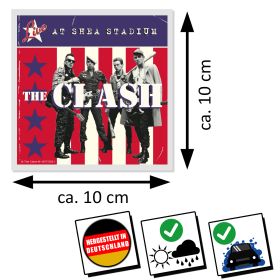 The Clash Aufkleber Live at the Shea Stadium