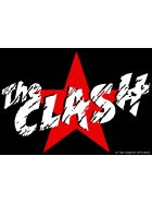 The Clash Aufkleber Logo Red Star