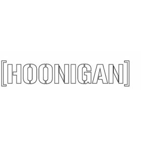 Hoonigan Autoaufkleber weiß (1)