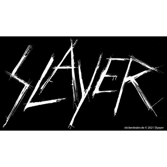 Slayer Logo Aufkleber Scratchy