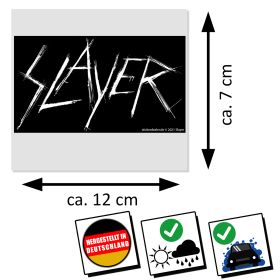 Slayer Logo Aufkleber "Scratchy"