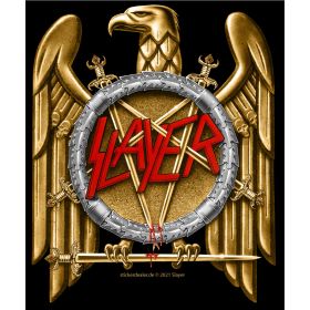Slayer Aufkleber Gold Eagle