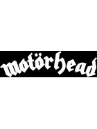 Aufkleber Motörhead Logo weiß XL