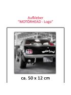 Aufkleber Motörhead Logo weiß XL