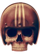 Racing Skull Aufkleber