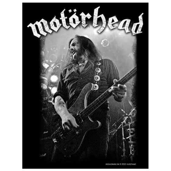 Aufkleber Motörhead Lemmy live