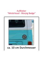 Motörhead Aufkleber Warpig Badge