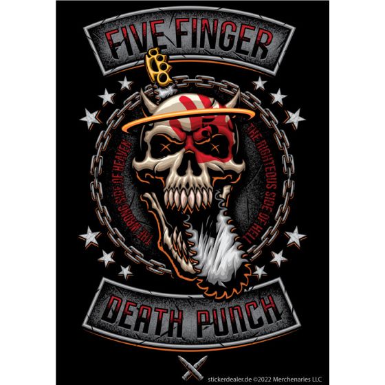 Five Finger Death Punch Aufkleber Art to Match