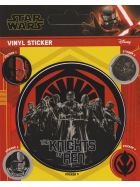 Star Wars Knight Aufkleber Set