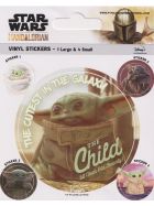 Mandalorian Child Aufkleber Set