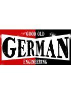 German Engineering Chrom Aufkleber