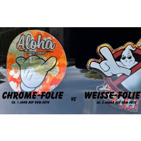 CE Geprüftes Fahrzeug Chrom Aufkleber
