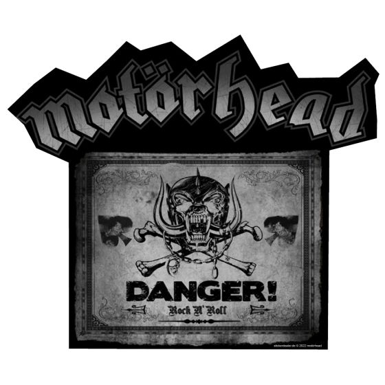 Motörhead Aufkleber Danger