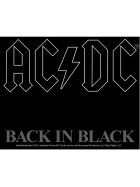 AC/DC Aufkleber Back in Black