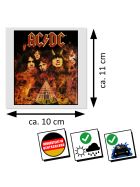 AC/DC Aufkleber Higway To Hell Flames