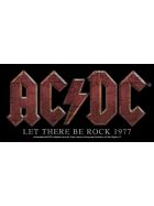 AC/DC Aufkleber Let There Be Rock 1977