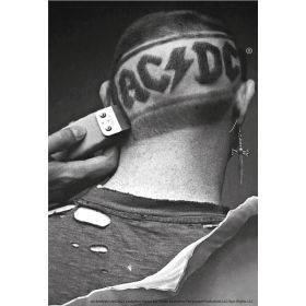 AC/DC Aufkleber Haircut