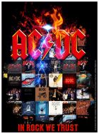 AC/DC Aufkleber In Rock We Trust