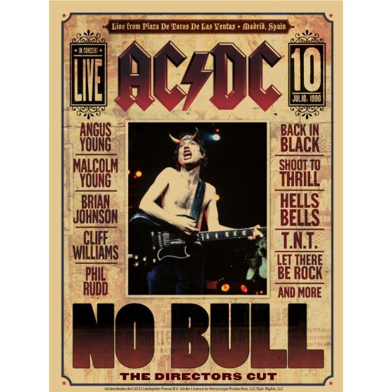 AC/DC Aufkleber No Bull