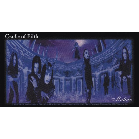 Aufkleber Midian Albumcover Cradle of Filth 