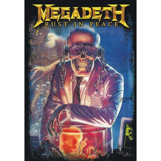 Aufkleber Megadeth Rust in Peace