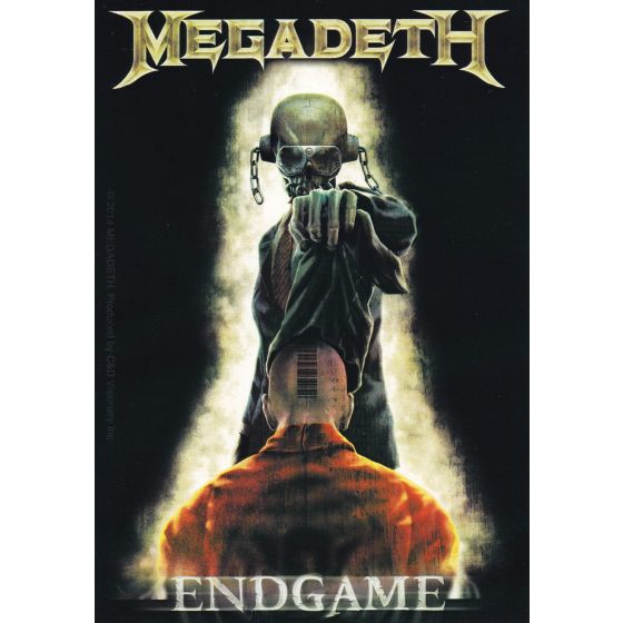 Aufkleber Megadeth Endgame