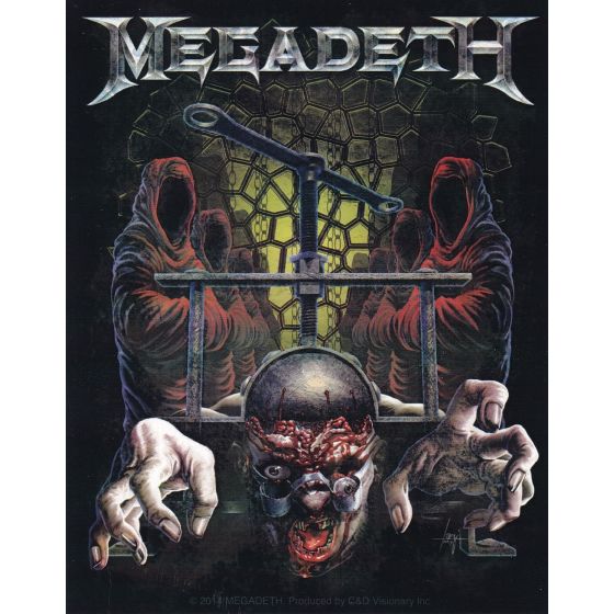 Aufkleber Megadeth Head Crusher