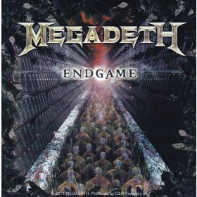 Aufkleber Megadeth Cover Endgame