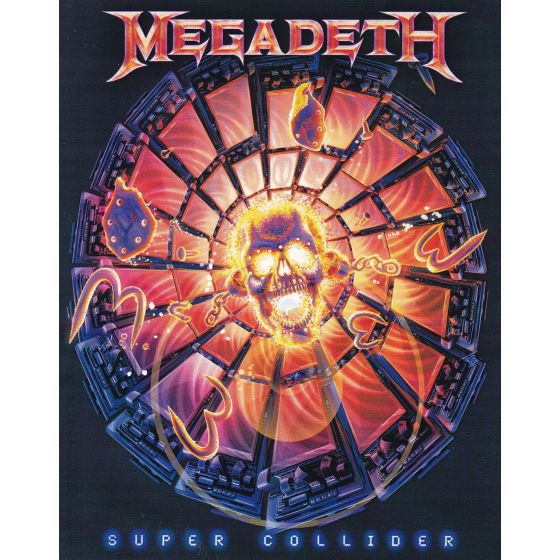 Aufkleber Megadeth Super Collider Album