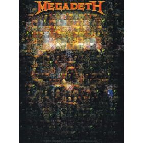Aufkleber Megadeth Skulls
