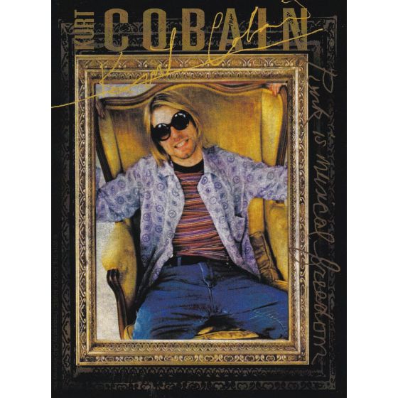 Aufkleber Nirvana Kurt Cobain