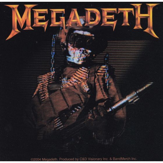 Aufkleber Megadeth So Far, So Good...So What!