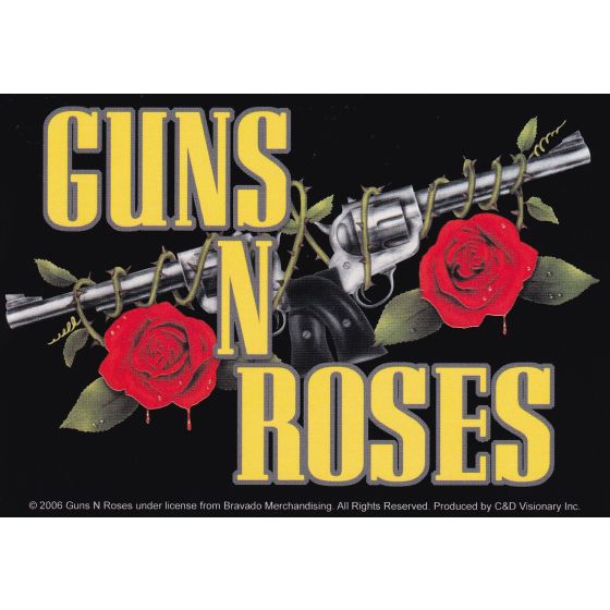 Aufkleber Guns N` Roses Bandlogo