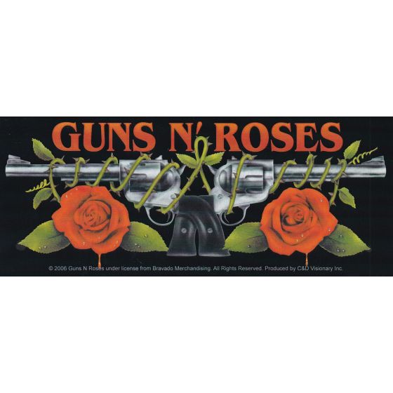 Aufkleber Guns N` Roses Logo