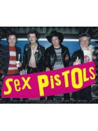 Aufkleber Sex Pistols Bandmembers