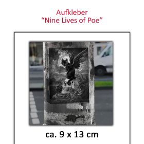 Alchemy Aufkleber Nine Lives Of Poe