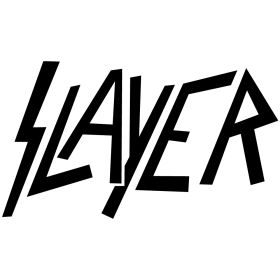 Slayer Aufkleber Logo black